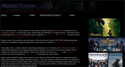 Desktop Screenshot of nachothomas.com