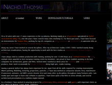 Tablet Screenshot of nachothomas.com